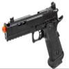 R60 Series Full Metal Slide 320 FPS Hi-Capa Gas Blowback Airsoft Pistol Lancer x Army Armament (Color: Black) view 2