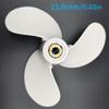 Boat Engine Motor Propeller Compatible with Yamaha Outboard 2.5HP 3HP 6L5-45943-00 6L54594300 6L5 45943 00 7-1/4 in X 6 in 3MSHA 3MSHKZ 3MSHW 3MSHX 3MSHY 3MSHZ 3MLHW 3MLHX 3MLHY F2.5MSH F2.5MSHB D0344 view 2