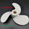 Boat Engine Motor Propeller Compatible with Yamaha Outboard 2.5HP 3HP 6L5-45943-00 6L54594300 6L5 45943 00 7-1/4 in X 6 in 3MSHA 3MSHKZ 3MSHW 3MSHX 3MSHY 3MSHZ 3MLHW 3MLHX 3MLHY F2.5MSH F2.5MSHB D0344 view 4