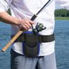 Pissente Fishing Waist Belt, Lightweight Waist Fishing Rod Holder Oxford Fabric Belt Strap Support Waist Rod Holder Belt Angling Tools Accessories for Outdoor Fishing view 3