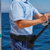 Pissente Fishing Waist Belt, Lightweight Waist Fishing Rod Holder Oxford Fabric Belt Strap Support Waist Rod Holder Belt Angling Tools Accessories for Outdoor Fishing view 4
