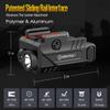 DEFENTAC DF-1061 Magnetic Charging Pistol Light with Green Beams for Guns, 450 Lumens Tactical Flashlight White LED and Green Beam Combo with Sliding Rail view 2