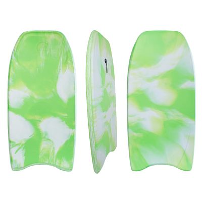ATUNAS Body Boards, 33"-43" Bodyboard for Beach with Wrist Leash, Solid PE/EVA Closed-Cell Waterproof Foam, Surfing for Kids and Adults (Grassy Field, 41 inch)