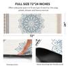 nuveti Yoga Mat Print Extra Thick TPE Non Slip Fitness Exercise Mat with Carrying Bag,72"x24" Extra Thick 6MM Exercise & Workout Mat for Yoga, Pilates Fitness and Floor Exercises view 3