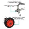 DYK&NX Foldable Kayak Trolley, Canoe Transport Cart, Strong and Sturdy, Easy to Assemble for Canoes and Kayaks view 3