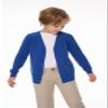 SMINLING Pinker Boys School Uniform Cardigan Sweater V-Neck Soft Cotton Clothing(Royal Blue,7-8 Years) view 2