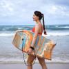 ATUNAS Body Boards, 33"-43" Bodyboard for Beach with Wrist Leash, Solid PE/EVA Closed-Cell Waterproof Foam, Surfing for Kids and Adults (Sunset, 41 inch) view 4