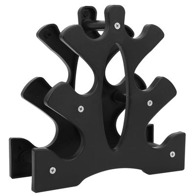 dumbbell rack, space-saving tree shape weight rack 3-tier vertical design for home gyms commercial fitness compact workouts