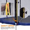 Exacme 8 Foot Trampoline Enclosure Replacement Without Poles, Round Trampoline Safety Net with No Poles (T-Series, T08EN) view 3