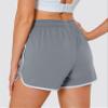 MAGCOMSEN Womens Quick Dry Running Athletic Shorts Ladies Gym Workout Sport Outdoor Summer Active Shorts Light Grey, M view 2