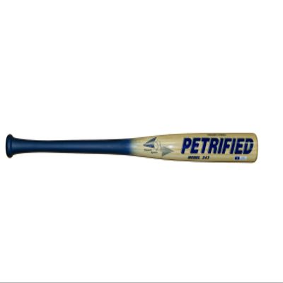 BAMBOOBAT Adult Handle Navy/Barrel Natural Hickory Hybrid 1 Yr Warranty 33" -LG Graphic (PET-HNBN243LG-33)