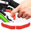 HERCHR Bicycle Grip Covers, Silicone Bike Brake Cover for Road Mountain Bikes(Red) view 2