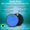 Creating the Difference Big Amazing Microfiber Pad (BAM) | Washable Bowling Ball Microfiber & Leather Shammy Towel | Random Color | Bowling Ball Accessory | Cleaner | Supplies view 2