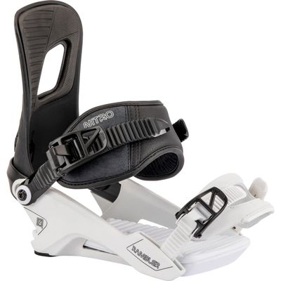 Nitro Rambler Men's Snowboard Bindings, Raw 23, Medium