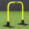 FORZA Soccer Pro Passing Arcs [4 Pack] - Grass/4G Pitches - Optional Bases (Without Bag, Yellow, with Base) view 1