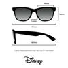 Disney Girls Princess Sparkle Kids Rectangular Sunglasses, Crystal Pink/Glitter Injection, 49 view 3