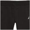 Nautica Boys' Pull-on Fleece Jogger Sweatpant, Drawstring Closure, J-Class Black FC04, 2T view 3
