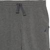 Nautica Boys' Pull-on Fleece Jogger Sweatpant, Drawstring Closure, J-Class Coal Heather FC04, 3T view 3
