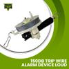 Trip Alarm Co. Perimeter Trip Wire Alarm Kit  Perimeter Defense 209 Tactical Security Device with Kevlar Trip Wire Reel  Loud Tactical Defense Device for Camping, Outdoor Safety & Home Security view 3