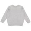 LAT Youth Crewneck Sweatshirt Boys & Girls | Kids Long Sleeve Fleece Top, Heather, X-Small view 1