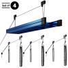 RAD Sportz Kayak Storage Hoists 4-Pack - Overhead Pulley Hoist Systems with 125lb Capacity Each for Canoes, Bikes, Ladders, and More view 3