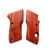 [BMPL] Hardwood Smooth Gun Grips Compatible with Beretta 21A Bobcat Thai Handmade view 1