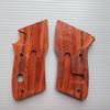 [BMPL] Hardwood Smooth Gun Grips Compatible with Beretta 21A Bobcat Thai Handmade view 3