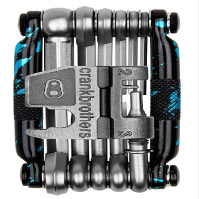 Crankbrothers Bicycle Tool Multi 17, Splatter Blue
