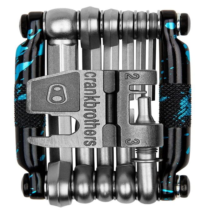 Crankbrothers Bicycle Tool Multi 17, Splatter Blue
