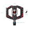 Crankbrothers Mallet E Mountain Bike Pedals - Red Splatter Collection - MTB Enduro Optimized Platform - Clip-in System Pair of Bicycle Mountain Bike Pedals (Cleats Included) view 2