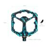 Crankbrothers Stamp 7 Small Mountain Bike Pedals - Blue Splatter Collection - MTB Enduro DH BMX concave Platform - Flat Pair of Bicycle Mountain Bike Pedals (Adjustable pins Included) view 2