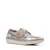 Clarks Collection Men's Higley Tie Boat Shoe, Sand Flora, 9 M US view 3