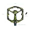 Crankbrothers Stamp 7 Small Mountain Bike Pedals - Green Lime Collection - MTB Enduro DH BMX concave Platform - Flat Pair of Bicycle Mountain Bike Pedals (Adjustable pins Included) view 2