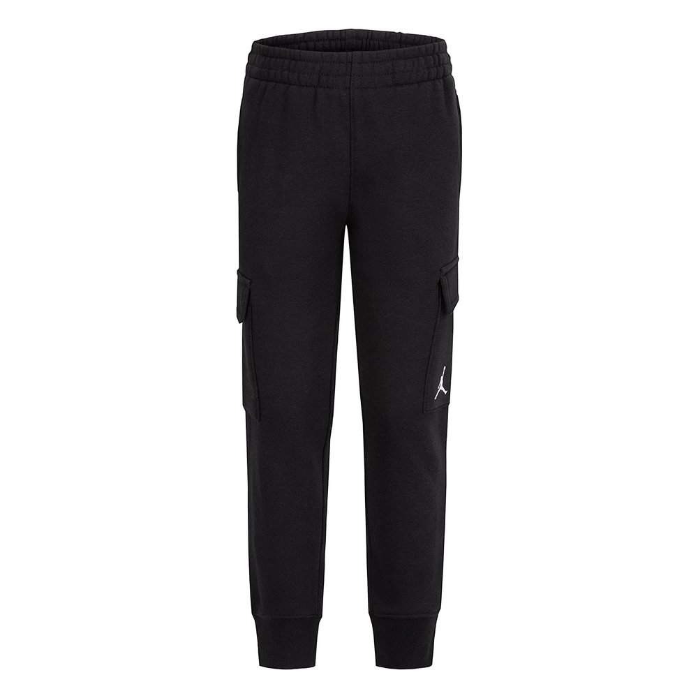 Jordan Boy's Fleece Cargo Pants (Toddler/Little Kids/Big Kids) Black 4 Little Kid