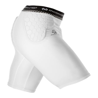 McDavid HEX Basketball Short w/Hip & Tailbone Pads WT XXL