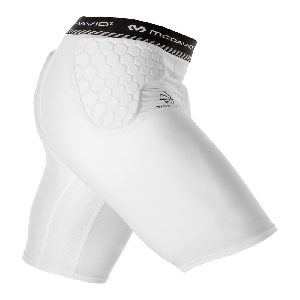 McDavid HEX Basketball Short w/Hip & Tailbone Pads WT XXL