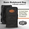 Morey Basic Bodyboard Bag. 2 Body Boards Capacity - Nylon (BLACK) view 2