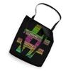 # Hashtag Symbol Typography Design Tote Bag view 2