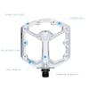 Crankbrothers Stamp 7 Small Mountain Bike Pedals - Silver Edition - MTB Enduro Trail BMX Optimized concave Platform - Flat Pair of Bicycle Mountain Bike Pedals (Adjustable pins Included) view 3