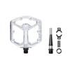Crankbrothers Stamp 7 Small Mountain Bike Pedals - Silver Edition - MTB Enduro Trail BMX Optimized concave Platform - Flat Pair of Bicycle Mountain Bike Pedals (Adjustable pins Included) view 4