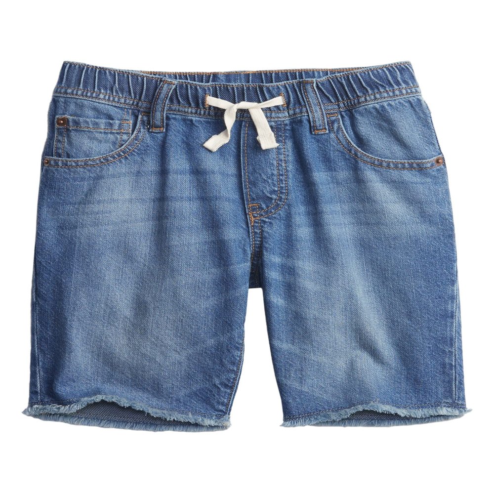 GAP Boys Denim Pull On Shorts Medium WASH L