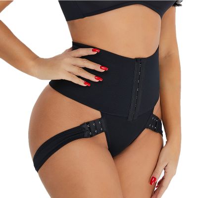 tuduoms Butt Lifter Shapewear Women's Tummy Control Butt Lifting Panties Waist Trainer Underwear Booty Lifter Butt Shaper Black