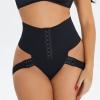 tuduoms Butt Lifter Shapewear Women's Tummy Control Butt Lifting Panties Waist Trainer Underwear Booty Lifter Butt Shaper Black view 3