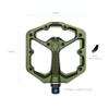 Crankbrothers Stamp 7 Small Mountain Bike Pedals - Dark Green Camo Collection - MTB Enduro DH BMX concave Platform - Flat Pair of Bicycle Mountain Bike Pedals (Adjustable pins Included) view 2