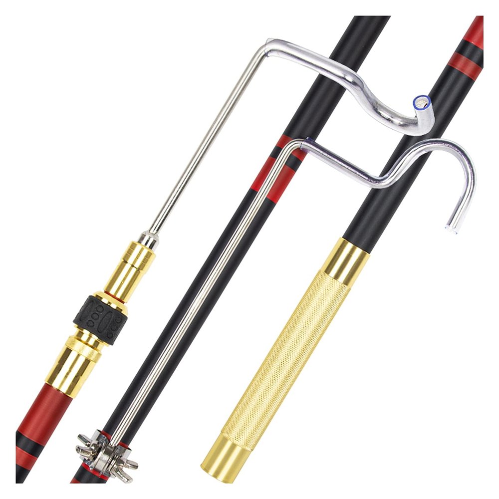 Fishing Stand Carbon Super Hard Fort Bracket Corner Stand Fishing Rod Rack Super Light Pole Fishing Rod Holder ( Size : 3.1M )