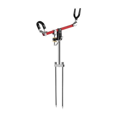 Fishing Stand Upgraded Rod Pole Holders for Bank FishingFishing Rod Holder Ground360 Degree AdjustableFolding Catfishing Equipment Fishing Rod Holder