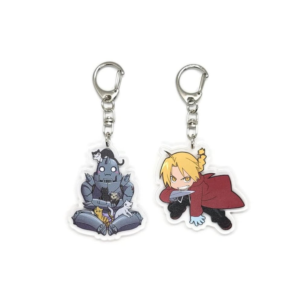 EBTY DREAMS Inc. - Set of 2 Fullmetal Alchemist Acrylic Keychain Edward Elric, Alphonse v1