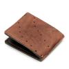 NOKONA Ballglove Leather Wallet | Made with Genuine American Baseball Glove Leather | Made in The USA (Walnut Crunch) view 3