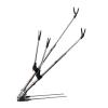 Fishing Stand Stainless Steel Double Turrets, Fishing Box, Fishing Chair Rod Holder, Hand Rod Holder, Rod Holder, Fishing Rod Holder Fishing Rod Holder ( Size : 2.4M ) view 1