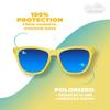 Sunnies Shades - Just Monkeying Around - Sunglasses for Kids with Microfiber Pouch - Polarized & Scratch Protected - 100% UVA & UVB Protection - Reflective Lenses, Anti Slip & Durable - 4-10 Years Old view 3